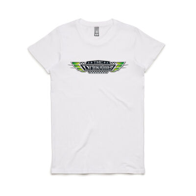 Womens Green Yellow Badge TS Thumbnail